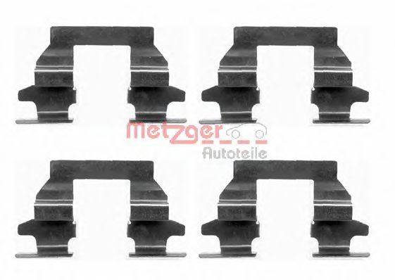 Скобы тормозных колодок METZGER 109-1625