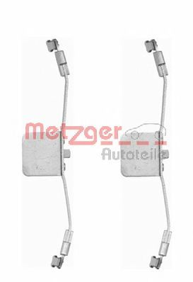 Скобы тормозных колодок METZGER 109-1641