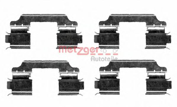 Скобы тормозных колодок METZGER 109-1654
