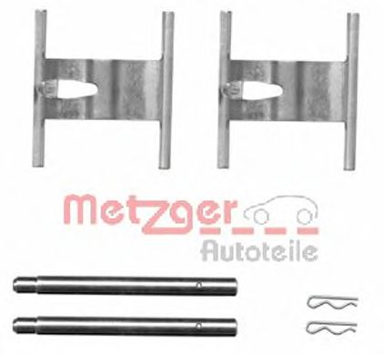 Скобы тормозных колодок METZGER 109-1660
