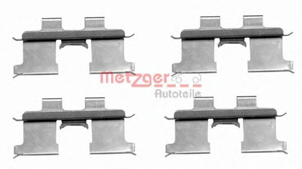 Скобы тормозных колодок METZGER 109-1667
