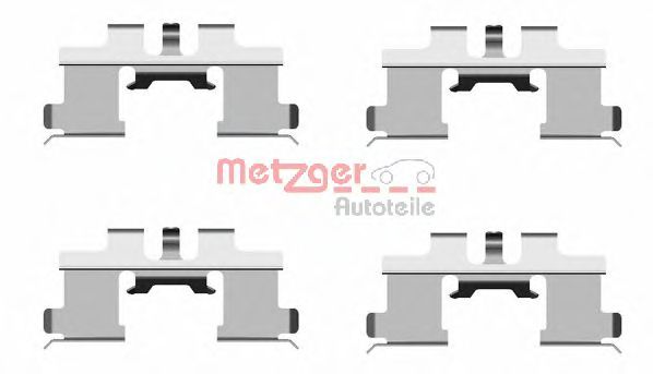 Скобы тормозных колодок METZGER 109-1677