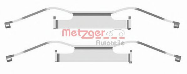 Скобы тормозных колодок METZGER 109-1680