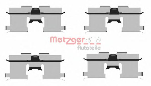 Скобы тормозных колодок METZGER 109-1692