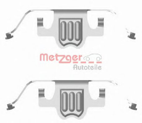 Скобы тормозных колодок METZGER 109-1695