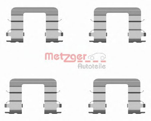 Скобы тормозных колодок METZGER 109-1696