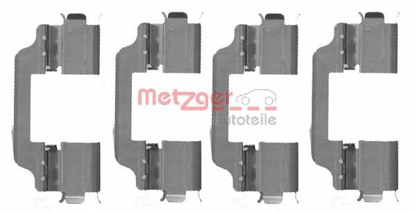 Скобы тормозных колодок METZGER 109-1707