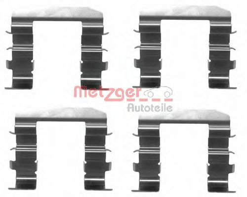 Скобы тормозных колодок METZGER 109-1708