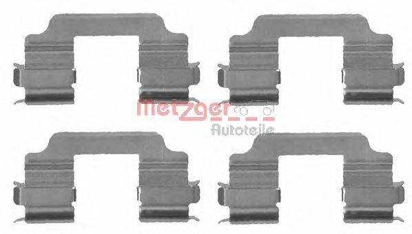 Скобы тормозных колодок METZGER 109-1709