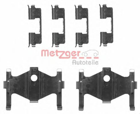 Скобы тормозных колодок METZGER 109-1710