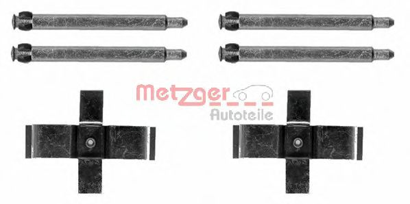 Скобы тормозных колодок METZGER 109-1713