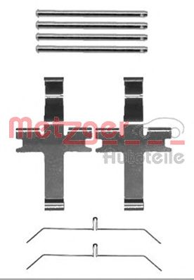 Скобы тормозных колодок METZGER 109-1752