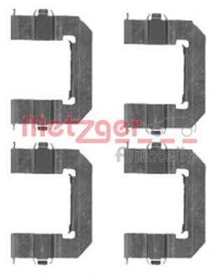 Скобы тормозных колодок METZGER 109-1761