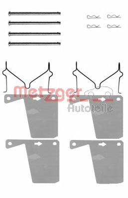 Скобы тормозных колодок METZGER 109-0960