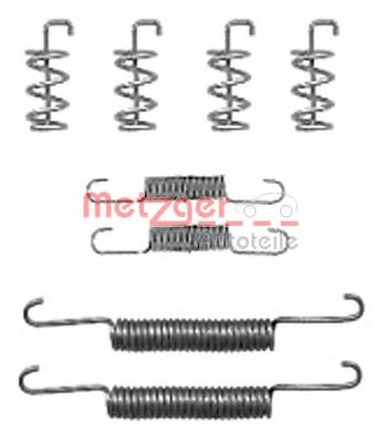 Ремкомплект барабанных колодок METZGER 105-0832
