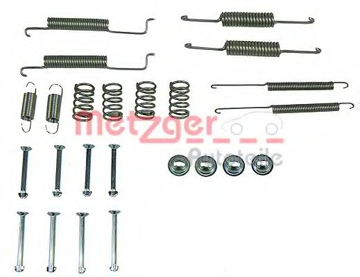 Ремкомплект барабанных колодок METZGER 105-0569