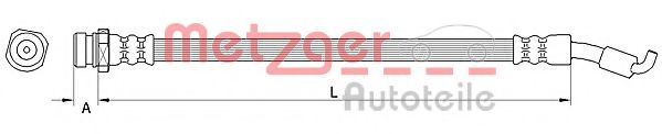 Тормозной шланг METZGER 4110822