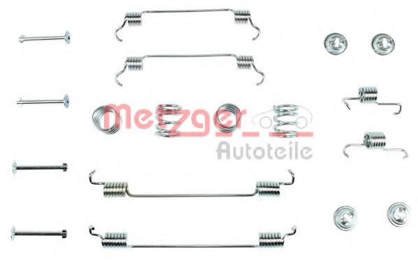 Ремкомплект барабанных колодок METZGER 105-0034