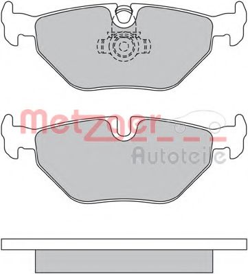 Тормозные колодки METZGER 1170014