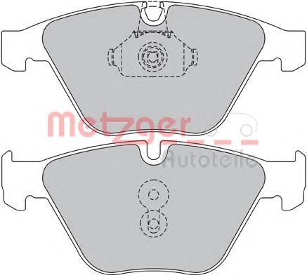 Тормозные колодки METZGER 1170090