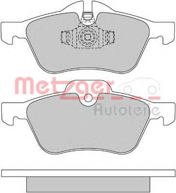 Тормозные колодки METZGER 1170189