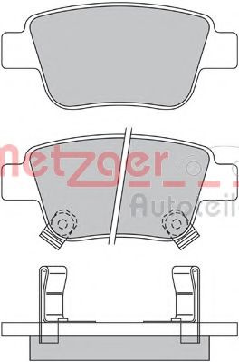 Тормозные колодки METZGER 1170193