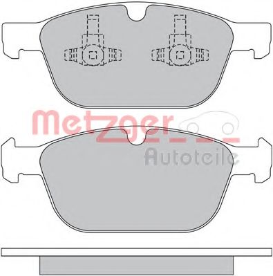 Тормозные колодки METZGER 1170229