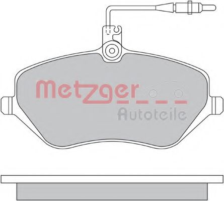 Тормозные колодки METZGER 1170346