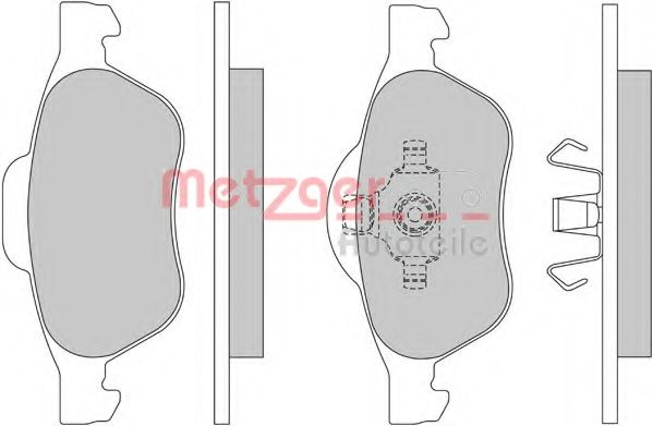 Тормозные колодки METZGER 1170462