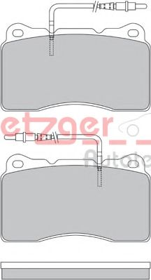 Тормозные колодки METZGER 1170534