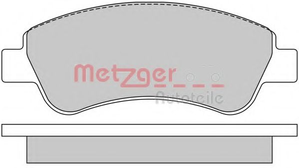 Тормозные колодки METZGER 1170026