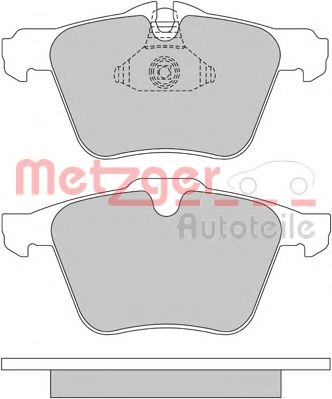 Тормозные колодки METZGER 1170126
