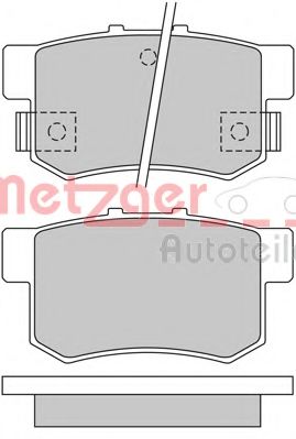 Тормозные колодки METZGER 1170213