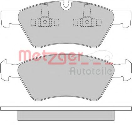 Тормозные колодки METZGER 1170464
