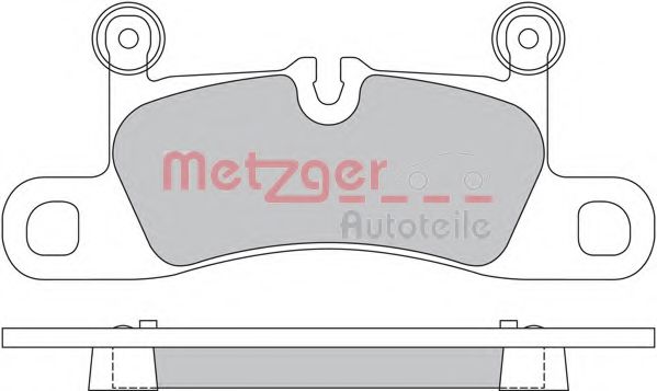 Тормозные колодки METZGER 1170523