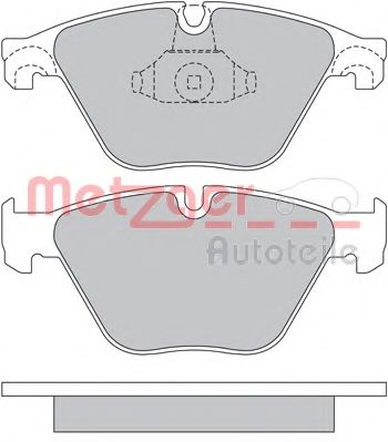 Тормозные колодки METZGER 1170538