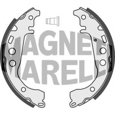 Тормозные колодки барабанные MAGNETI MARELLI 360219192196