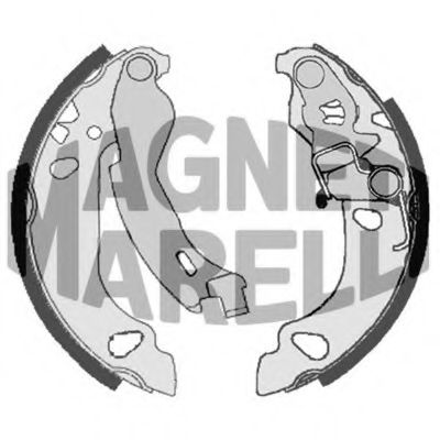 Тормозные колодки барабанные MAGNETI MARELLI 360219196350