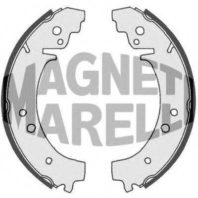 Тормозные колодки барабанные MAGNETI MARELLI 360219198298