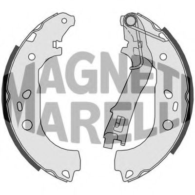 Тормозные колодки барабанные MAGNETI MARELLI 360219198321