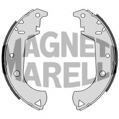 Тормозные колодки барабанные MAGNETI MARELLI 360219198361