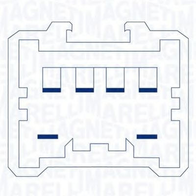 Стеклоподъемник MAGNETI MARELLI 350103943000