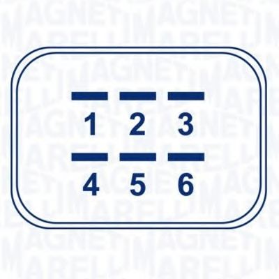 Стеклоподъемник MAGNETI MARELLI 350103645000