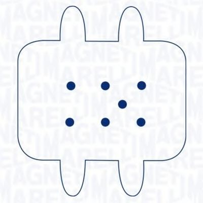 Стеклоподъемник MAGNETI MARELLI 350103597000