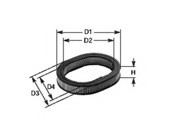 Воздушный фильтр MAGNETI MARELLI 152071758422
