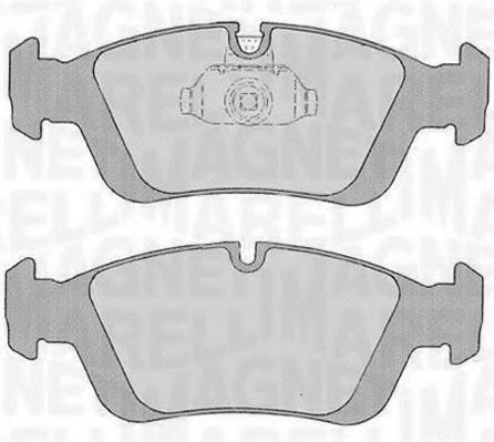 Тормозные колодки MAGNETI MARELLI 363916060155