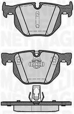 Тормозные колодки MAGNETI MARELLI 363916060161