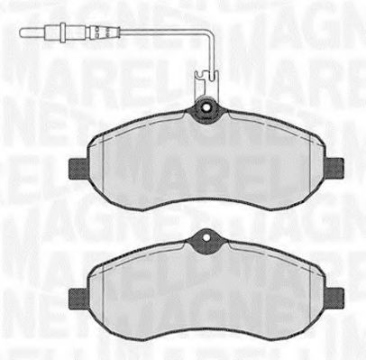 Тормозные колодки MAGNETI MARELLI 363916060193
