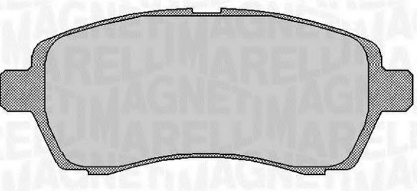 Тормозные колодки MAGNETI MARELLI 363916060254