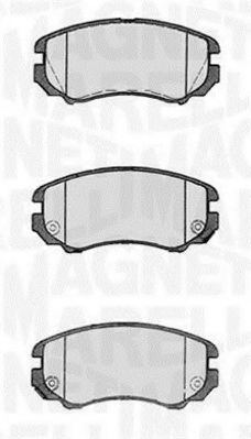 Тормозные колодки MAGNETI MARELLI 363916060277